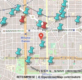 Mappa Via Gian Battista Nazari, 20129 Milano MI, Italia (0.641)