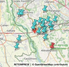 Mappa 20010 Boffalora sopra Ticino MI, Italia (6.52737)