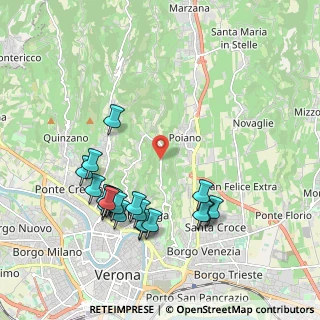 Mappa Via Torricelle, 37128 Verona VR, Italia (2.098)