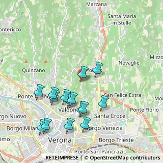 Mappa Via Torricelle, 37128 Verona VR, Italia (2.03067)