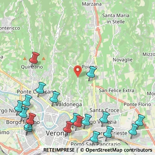 Mappa Via Torricelle, 37128 Verona VR, Italia (3.34368)