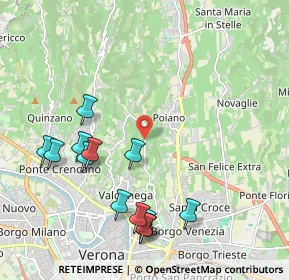 Mappa Via Torricelle, 37128 Verona VR, Italia (2.27077)