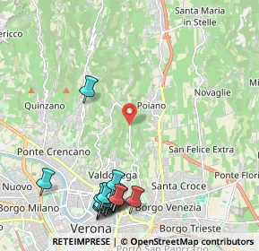 Mappa Via Torricelle, 37128 Verona VR, Italia (2.69533)