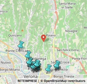 Mappa Via Torricelle, 37128 Verona VR, Italia (2.688)