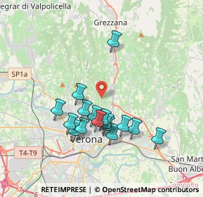Mappa Via Torricelle, 37128 Verona VR, Italia (3.32188)