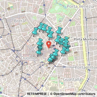 Mappa Piazza S. Carlo, 20121 Milano MI, Italia (0.308)