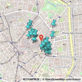 Mappa Piazza S. Carlo, 20121 Milano MI, Italia (0.2975)