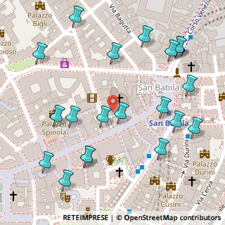 Mappa Via San Pietro All'Orto, 20121 Milano MI, Italia (0.158)