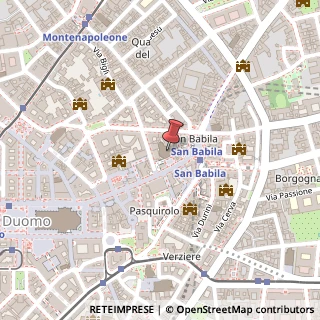 Mappa Piazza S. Carlo, 20121 Milano MI, Italia, 20121 Milano, Milano (Lombardia)