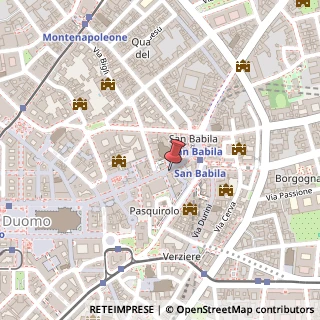 Mappa Corso Vittorio Emanuele II, 32, 20122 Milano, Milano (Lombardia)