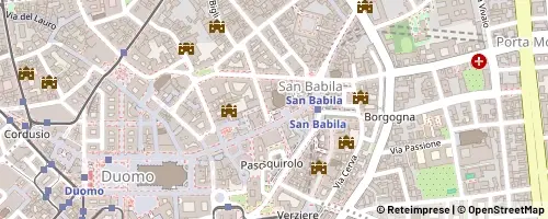 Mappa Milano