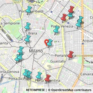 Mappa Piazza S. Carlo, 20121 Milano MI, Italia (1.431)