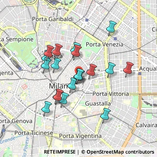 Mappa Piazza S. Carlo, 20121 Milano MI, Italia (0.8015)
