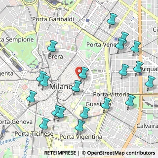 Mappa Piazza S. Carlo, 20121 Milano MI, Italia (1.279)