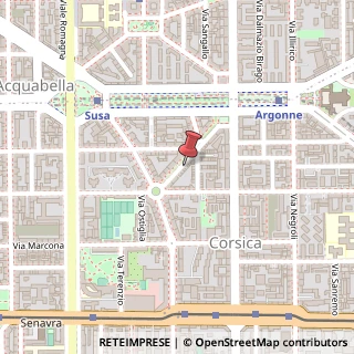Mappa Via Luigi Frapolli, 20, 20133 Milano, Milano (Lombardia)