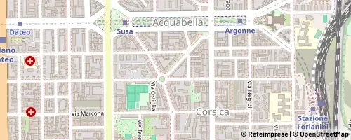 Mappa Milano