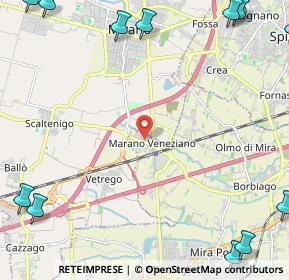 Mappa Via Luigi Galvani, 30034 Mira VE, Italia (3.90923)