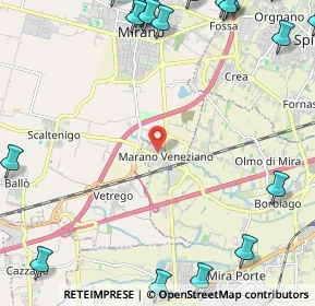 Mappa Via Luigi Galvani, 30034 Mira VE, Italia (3.5915)