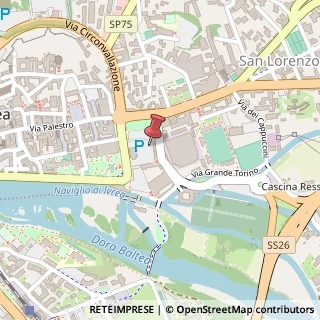 Mappa Piazza Carlo Freguglia, 13, 10015 Ivrea, Torino (Piemonte)