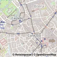 Mapa Milano