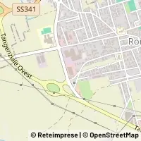 Hartă Romentino
