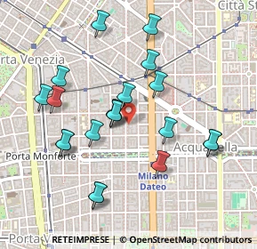 Mappa Via Castel Morrone, 20129 Milano MI, Italia (0.466)