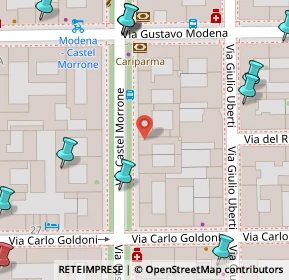 Mappa Via Castel Morrone, 20129 Milano MI, Italia (0.1275)