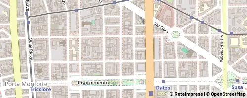 Mappa Mediolan