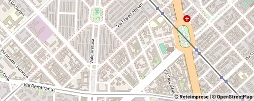 Mappa Milan