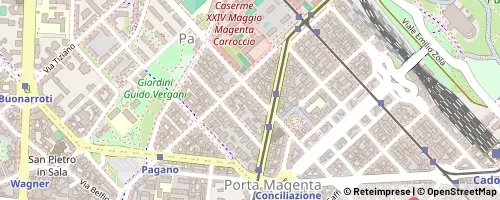 Mappa Mailand