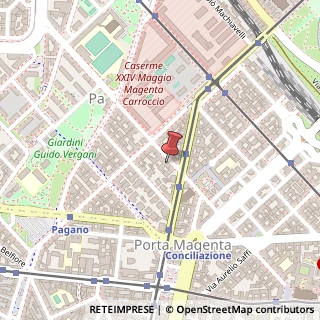 Mappa Via Lorenzo Mascheroni, 15, 20145 Milano, Milano (Lombardia)