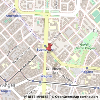 Mappa Piazza Michelangelo Buonarroti, 24, 20145 Milano, Milano (Lombardia)