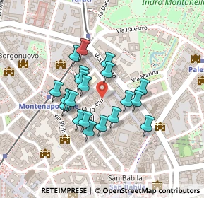 Mappa Via Gesù, 20121 Milano MI, Italia (0.171)