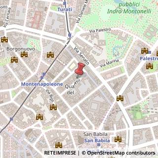 Mappa Via Gesù, 15, 20121 Milano, Milano (Lombardia)
