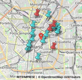 Mappa Via Gesù, 20121 Milano MI, Italia (1.413)