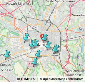 Mappa Via Gesù, 20121 Milano MI, Italia (3.78818)