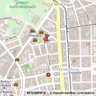 Mappa Via Cappuccini, 8, 20122 Milano, Milano (Lombardia)