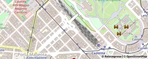 Mappa Mailand