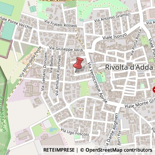 Mappa Via Martiri della Libertà, 26, 26027 Rivolta d'Adda, Cremona (Lombardia)