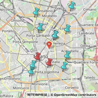 Mappa Via S. Primo, 20121 Milano MI, Italia (2.07167)