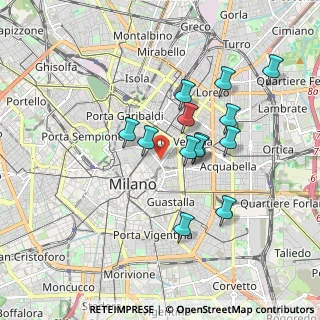 Mappa Via S. Primo, 20121 Milano MI, Italia (1.56385)