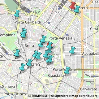 Mappa Via S. Primo, 20121 Milano MI, Italia (1.0645)