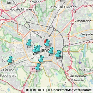 Mappa Via S. Primo, 20121 Milano MI, Italia (3.83455)