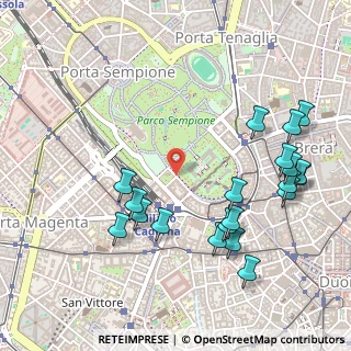 Mappa Via Stefano Jacini, 20121 Milano MI, Italia (0.586)