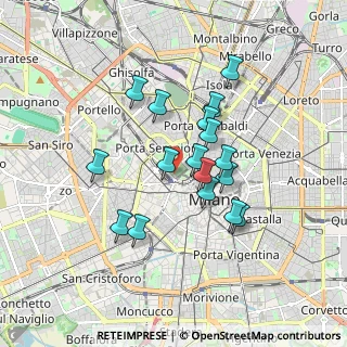 Mappa Via Stefano Jacini, 20121 Milano MI, Italia (1.46059)