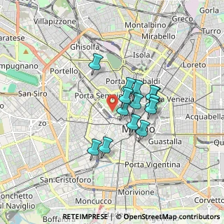 Mappa Via Stefano Jacini, 20121 Milano MI, Italia (1.22)