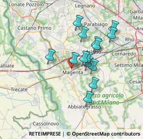 Mappa Via Espinasse, 20031 Magenta MI, Italia (5.79857)