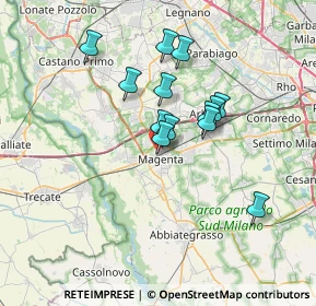 Mappa Via Espinasse, 20031 Magenta MI, Italia (5.57692)