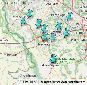 Mappa 20031 Magenta MI, Italia (6.51167)