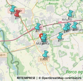 Mappa Via Espinasse, 20031 Magenta MI, Italia (4.12091)